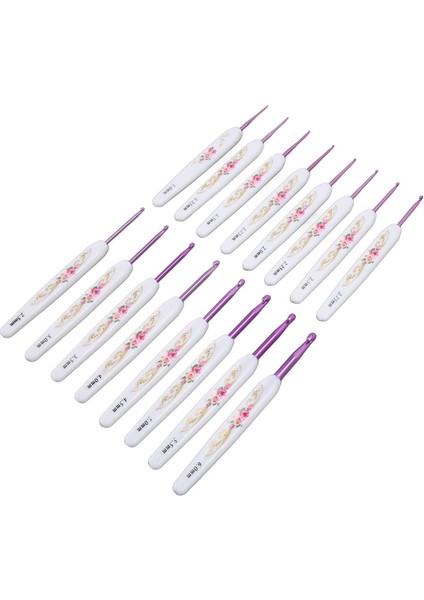 Plastik Saplı Tığ Seti 15 Farklı Numara ( 1 mm 6 mm Arası ) modelleri