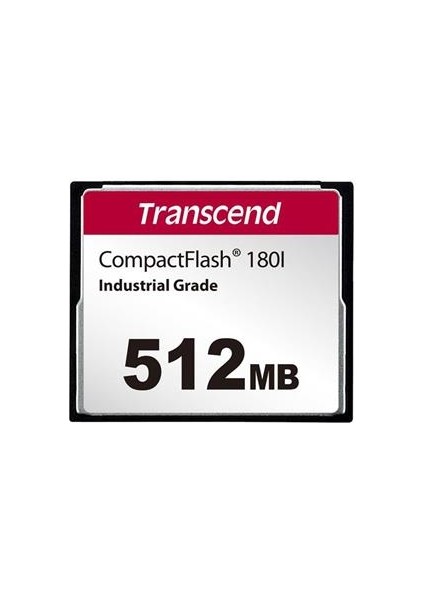 TS512MCF180I 512 MB CF180I Industrial Hafıza Kartı