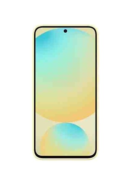 Galaxy S24FE Kordonlu & Standlı Silikon Kılıf - Sarı