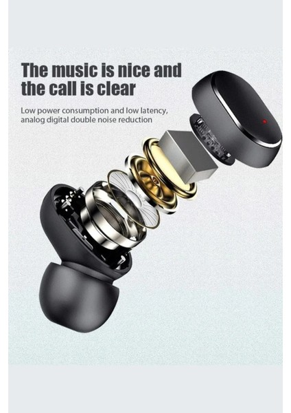 Dots E6S Bluetooth Kulaklık Hd Ses Extra Bass Yüksek Mikrofon Kalitesi