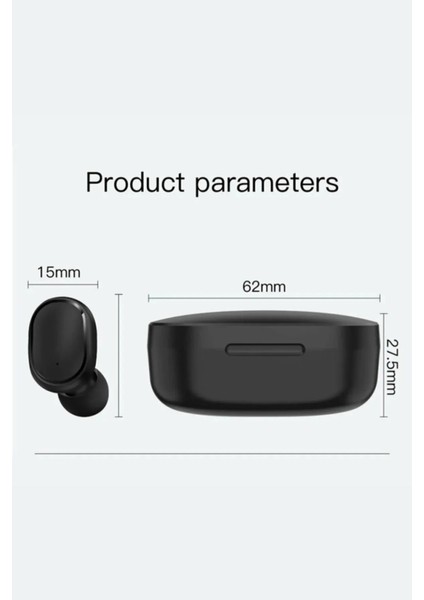 Dots E6S Bluetooth Kulaklık Hd Ses Extra Bass Yüksek Mikrofon Kalitesi