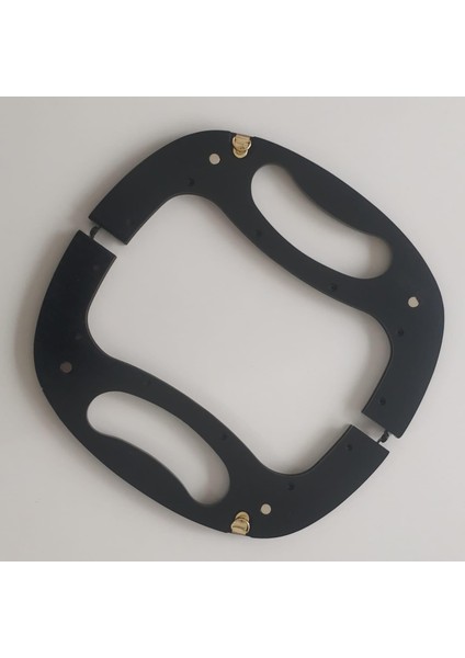 Çanta Bursu Ahşap Saplı Siyah 25 cm fırsatları