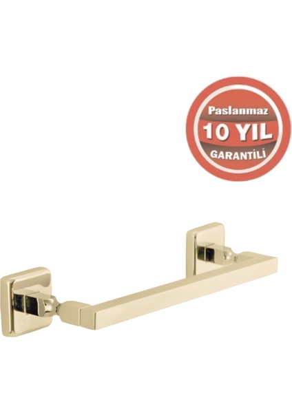 Paslanmaz Pirinç Kumru Kare Boru Uzun Havluluk 30CM Altın Sarı Gold modelleri