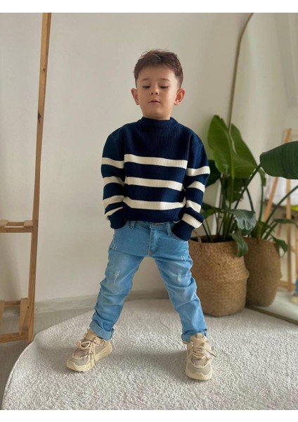 Triko Kazak Kot Pantolon Erkek Çocuk Takım