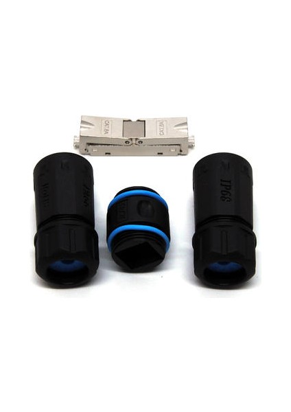 BN-OUT-S6A-IDC IP68 CAT6A Stp Idc To Idc Lan Kablosu Uzatmak Için Dış Mekan Couper