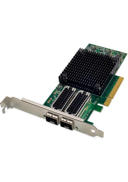 DN-10180 2 Port 25 Gigabşt Ethernet Portlu SFP28 Pcı Kart Fiber Optik Ethernet Kartı