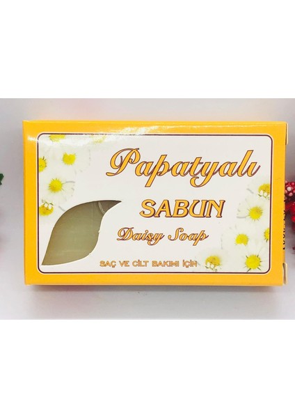 Papatyalı Doğal Sabun 100 gr. (Saç ve Cilt Için )