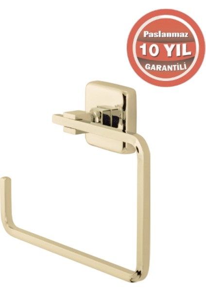 Paslanmaz Pirinç Kumru Kare Havluluk Altın Sarı Gold modelleri