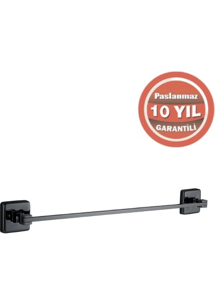 Paslanmaz Pirinç Kumru Uzun Havluluk 60CM Mat Siyah modelleri