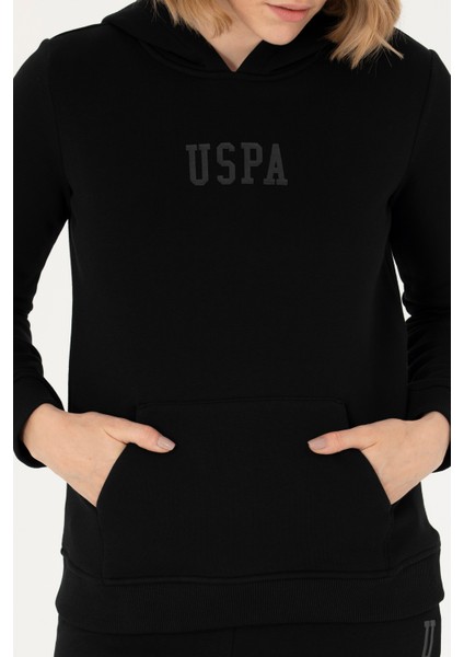 Kadın Siyah Sweatshirt 50271557-VR046