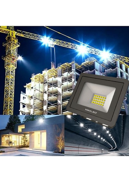 MX-2092 Smd Slim LED Projektör 30W IP66 Suya Dayanıklı İç ve Dış Mekan Aydınlatma Bahçe Aydınlatma