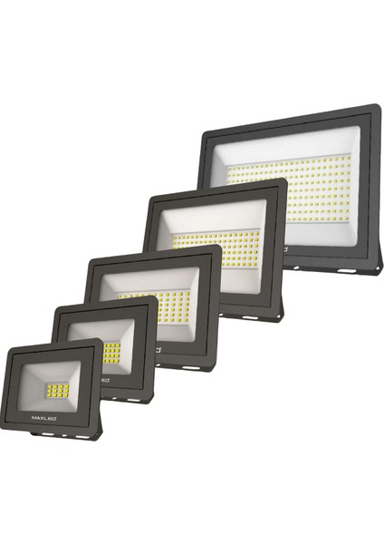 MX-2092 Smd Slim LED Projektör 30W IP66 Suya Dayanıklı İç ve Dış Mekan Aydınlatma Bahçe Aydınlatma