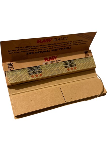 5 Adet Raw Zıvana King Size Slim Kağıt