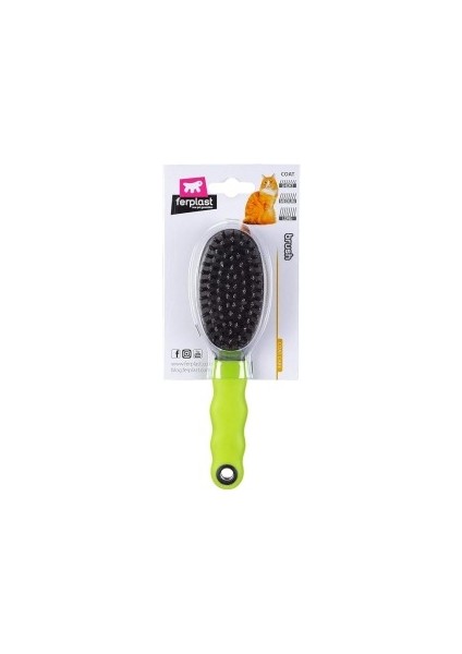 Gro Kedi Oval Kıl Fırça, S