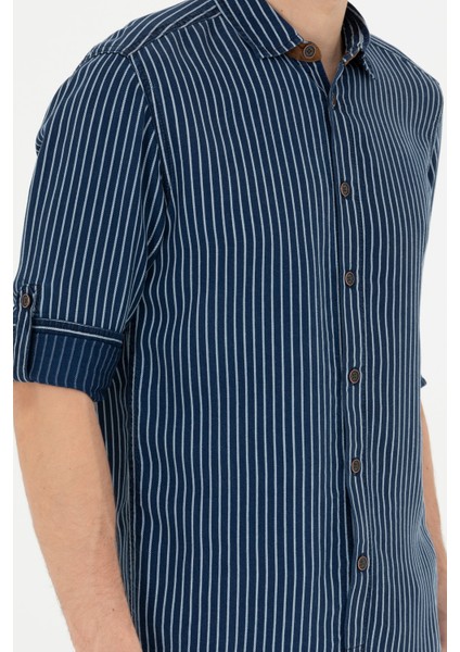 Erkek Koyu Mavi Gömlek Jean 50272607-DN0023