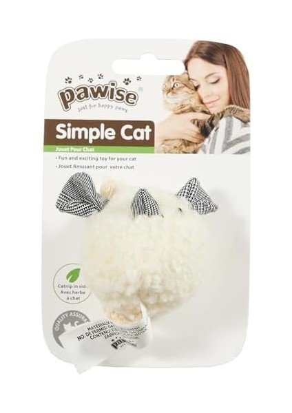 Simple Cat Peluş Oyuncak Top Fare