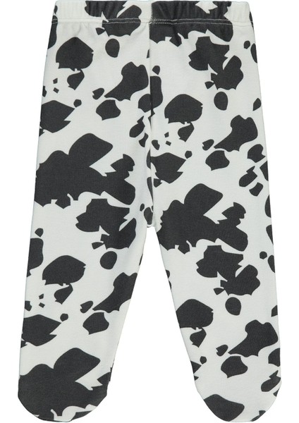 Erkek Bebek Patikli Tek Alt 1-6 Ay Füme