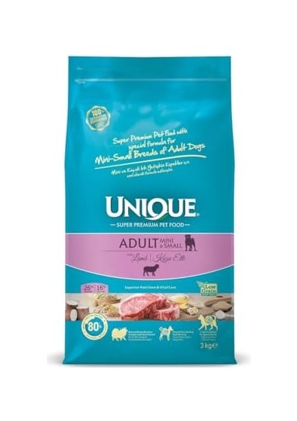 Adult Mini&small With Lamb 3 kg