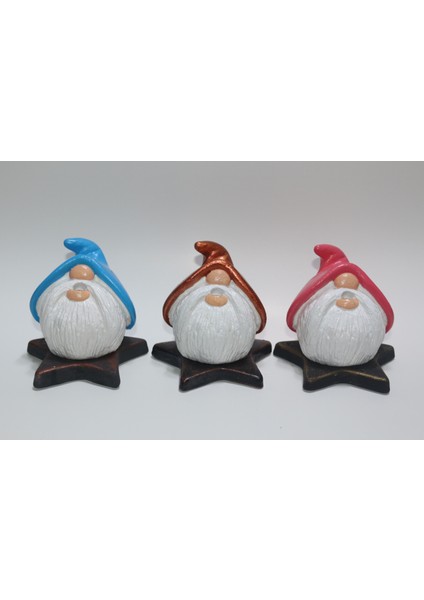 Gnome Cüce Dekoratif Konik Tütsülük Buhurdanlık