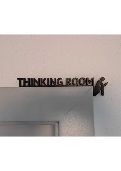 'düşünme Odası' Yazılı Lavabo Askısı