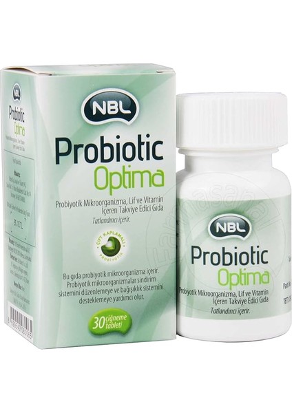 Probiotic Optima Çiğneme 30 Tablet