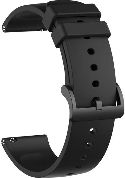 Amazfit Gts / Amazfit Gts 2 / Amazfit Gts 2 Mini Uyumlu Tokalı Silikon Kordon 20MM