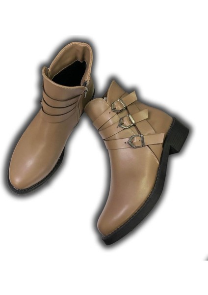 Kadın Kısa Vizon Siyah Bot modelleri