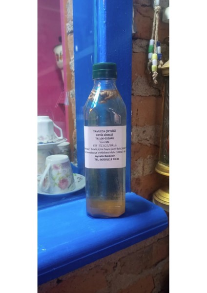 El Yapımı Doğal Fermente Ceviz Sirkesi 500 ml