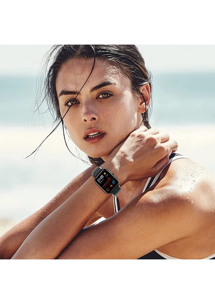 Amazfit Gts / Amazfit Gts 2 / Amazfit Gts 2 Mini Uyumlu Tokalı Silikon Kordon 20MM