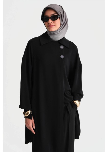 Yarım Astarlı Giy Çık 24K5605 Siyah fırsatları