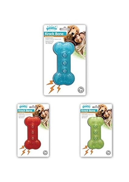 Krack Sesli Kemik Köpek Oyuncağı 14 cm