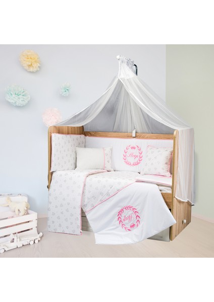 Sleep %100 Pamuk 10 Parça 60x120 CMBEŞİK Uyku Seti,bebek Uyku Takımı,anne Yanı Set