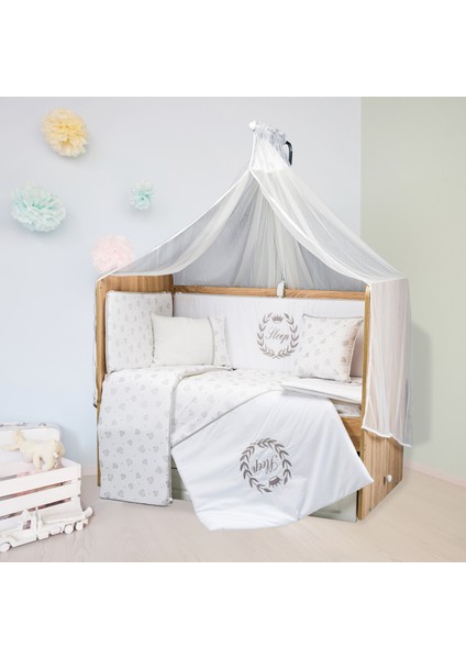 Sleep %100 Pamuk 10 Parça 70X130CMBEŞİK Uyku Seti,bebek Uyku Takımı,anne Yanı Set