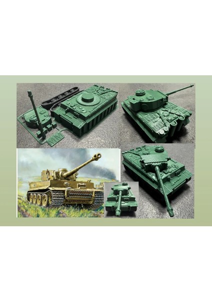 Panzerkampfwagen Vı Tiger Tank Maket Kiti