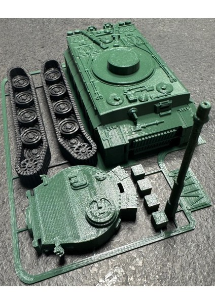Panzerkampfwagen Vı Tiger Tank Maket Kiti
