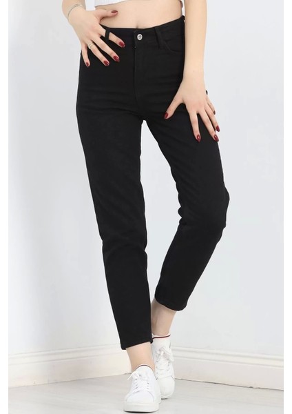 Mom Boyfriend Jeans Siyah - 20432.1778.