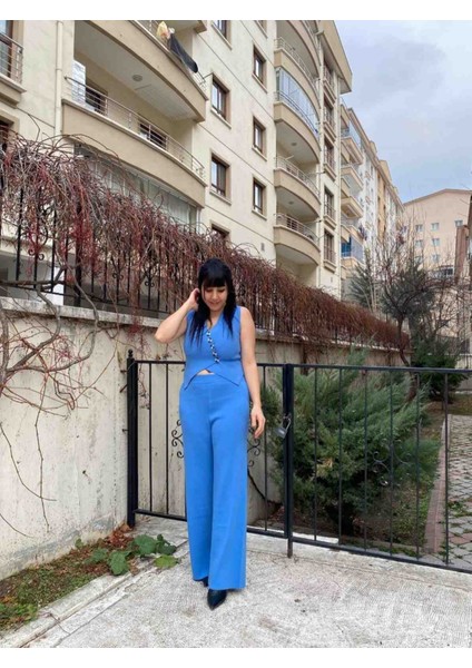 Yelekli Triko Kadın Pantolonlu Takım fiyatları
