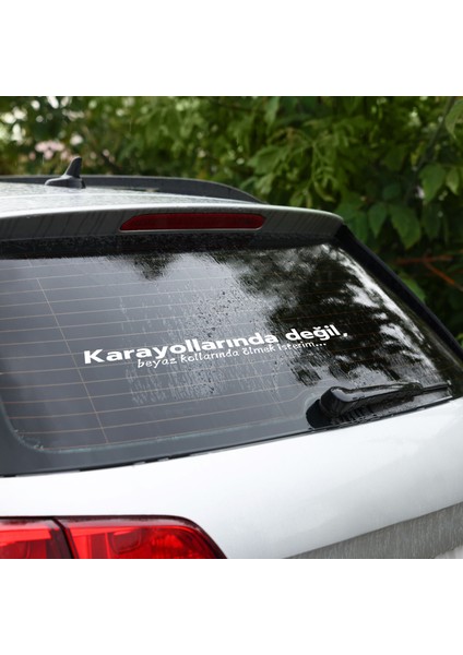 Oto Sticker Ürünleri | Cam Yazı Çıkartma