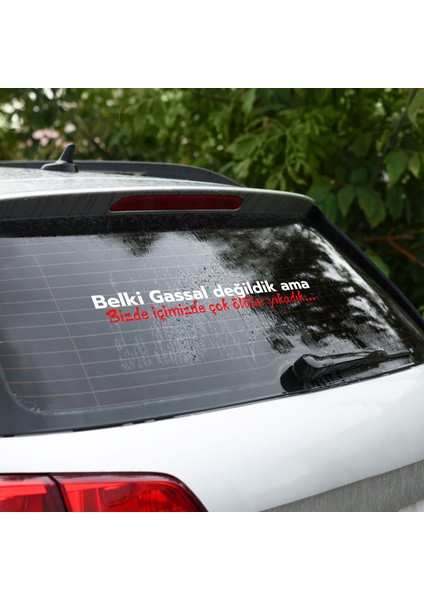 Oto Sticker Ürünleri | Cam Yazı Çıkartma