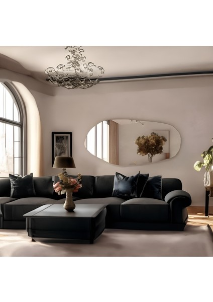 Dekoratif Ayna - 4 mm Ayna, 8 mm Mdf Çerçeve