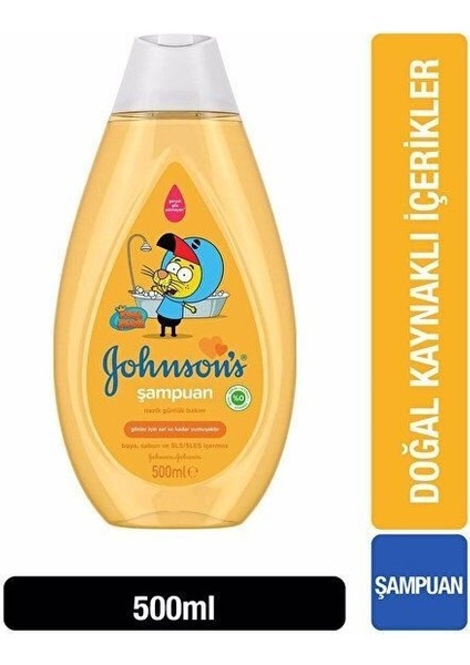 Johnson's Baby Kral Şakir Bebek Şampuanı 500ML