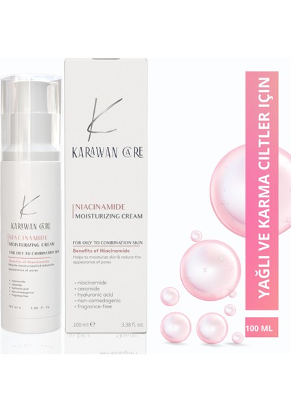 - Niacinamide – Moisturizing Cream (YAĞLI VE KARMA CİLT İÇİN) x 2