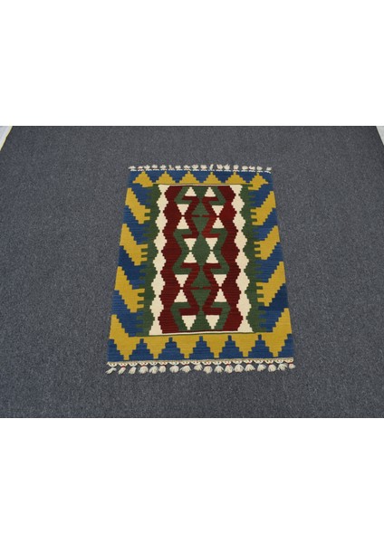 Yeni El Dokuma Eşsiz Güzellikte Pınarbaşı Kayseri Yün Kilim 5492