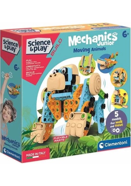 75060TR Mechanics Junior - Hareketli Hayvanlar +6 Yaş