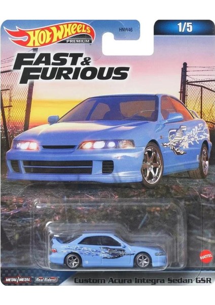 Fast & Furious Premium Custom Acura Integra Sedan Gsr HNW46 JDJ13