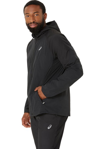 Road Packable Jacket Erkek Siyah Ceket 2011D084-001