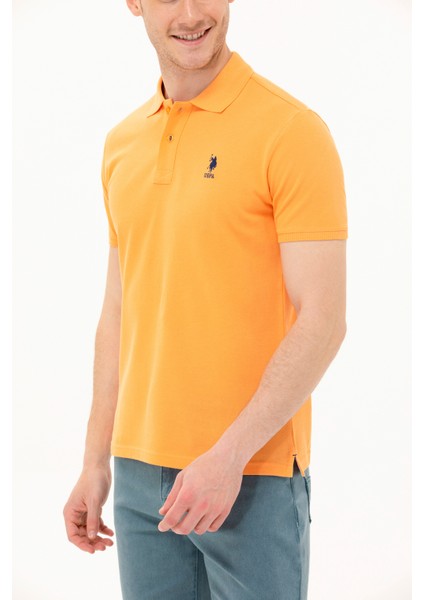 Erkek Turuncu Tişört Basic 50266337-VR051