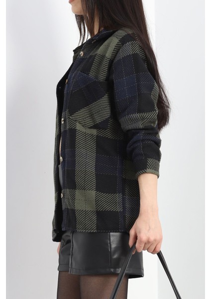 Çift Cep Oduncu Gömlek Siyahhaki - 20905.1874. indirimleri