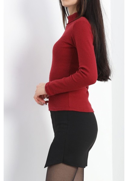 Raporlu Tam Yaka Body Bordo - 40072.1567. fiyatları