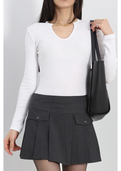 Yaka Zincirli Body Beyaz - 19448.599. fiyatları